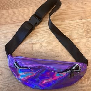 Fanny pack purse neon purple | personalized name - Brandy